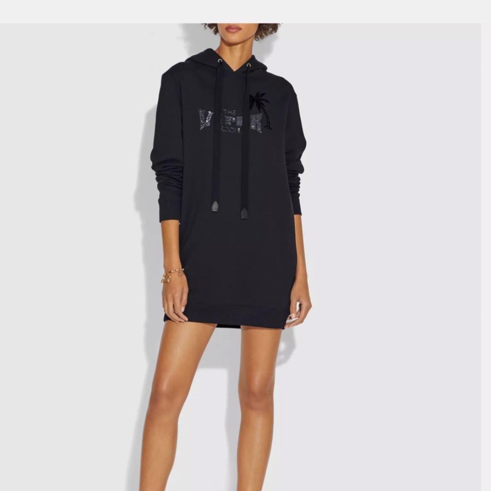 Coach Viper Room Sweatshirt Dress
